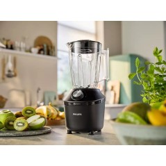 Philips Series 3000 HR2291 Blender Black - Powerful, Versatile & Efficient Blender for Perfect Smoothies!